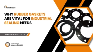 Comprehensive Guide to Rubber Gaskets Types, Properties & Applications