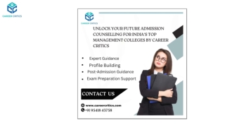 Unlock Your Future: Top MBA Admissions Help