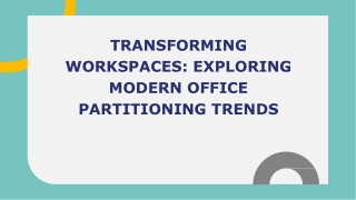 Transforming Workspaces_ Exploring Modern Office Partitioning Trends