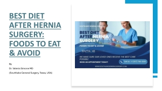 Best Diet After Hernia Surgery - Foods to Eat & Avoid