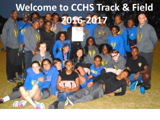Welcome to CCHS Track & Field 2016-2017