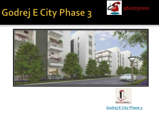 Godrej E City Phase 3