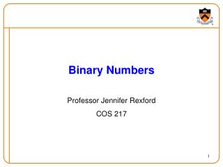 Binary Numbers