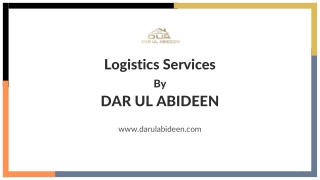 Logistics Services  Riyadh Logistics