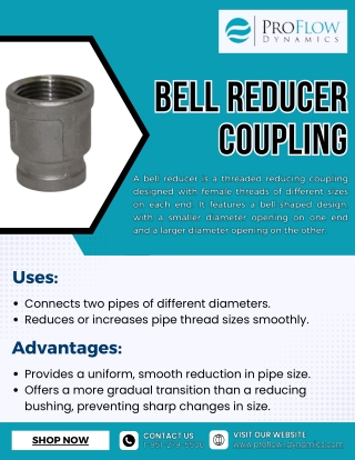 Bell Reducer Coupling | Threaded Reducing Coupling