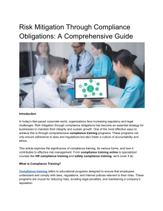 compliance microlearning