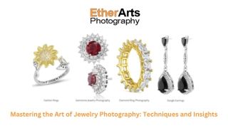 Key Techniques in Professional Jewelry Photography