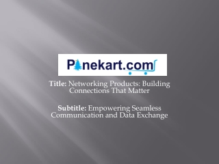 Networking Products