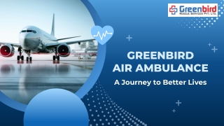 Book The Best Air Ambulance Service In Pune With Greenbird Air Ambulance And Get State-Of-The-Art Apparatus Supported Te