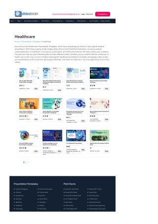 Best Healthcare Presentation Templates