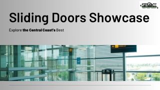 Sliding Doors Central Coast