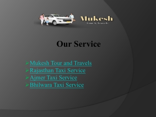 Mukesh Tour and Travels