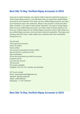 _Buy Verified Alipay Accounts