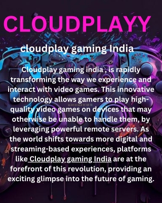 Game Without Limits, Powered by CloudPlay."
