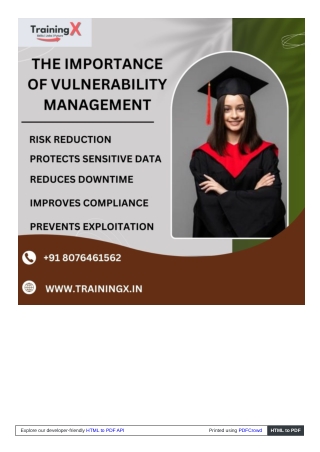 Proactive Solutions for Vulnerability Management