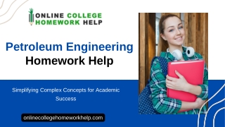 Advance Your Knowledge with Petroleum Engineering Homework Help Guide