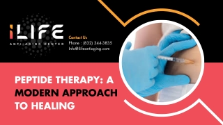 Peptide Therapy A Modern Approach to Healing