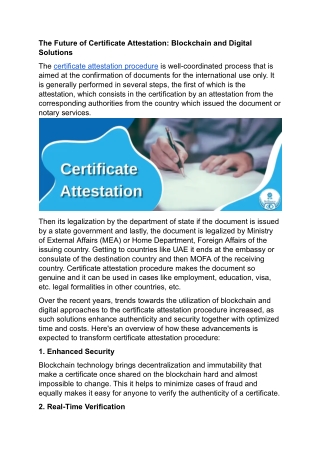 The Future of Certificate Attestation- Blockchain and Digital Solutions.docx