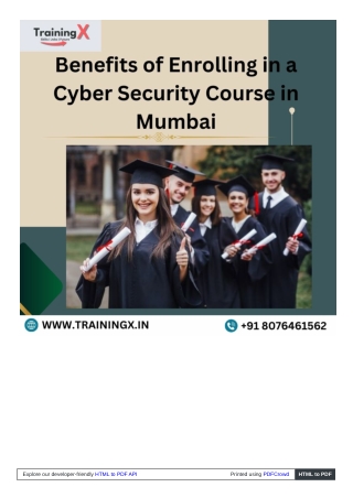 Cyber Security Training Course in Mumbai