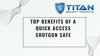 Quick Access Shotgun Safe Secure Your Firearm in Seconds