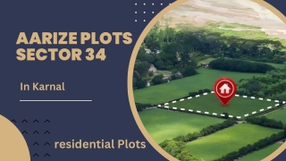 Aarize Plots Sector 34 E-Brochure