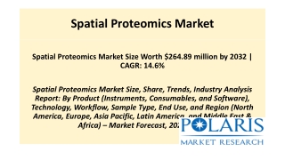 Spatial Proteomics Market