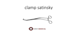 clamp satinsky