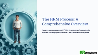 What is HRM Process