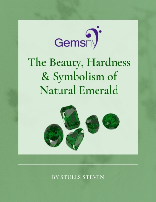 The Beauty, Hardness & Symbolism of Natural Emerald