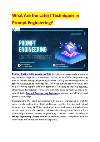 Prompt Engineering courses online | Prompt Engineering Training