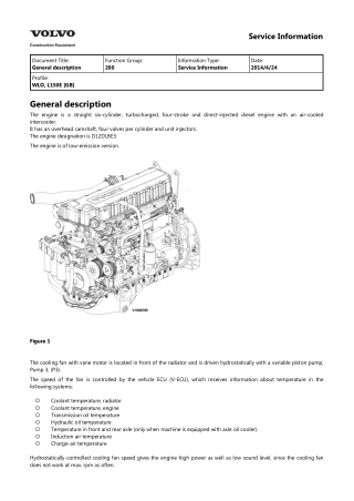 Volvo L150E Wheel Loader Service Repair Manual Instant Download