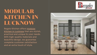 Modular Kitchen In Lucknow