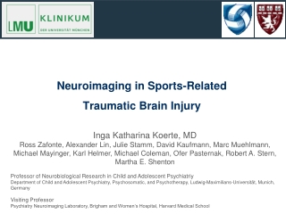 Neuroimaging in Sports-Related Traumatic Brain Injury