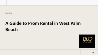 A Guide to Prom Rental in West Palm Beach