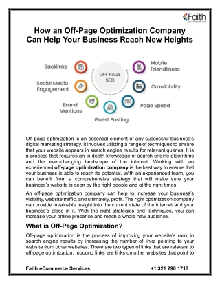 How an Off-Page Optimization Company Can Help Your Business Reach New Heights
