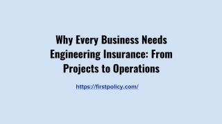 Why Every Business Needs Engineering Insurance_ From Projects to Operations