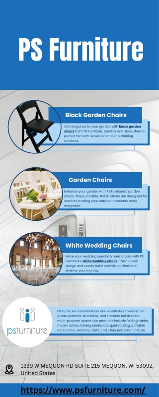 Black Garden Chairs