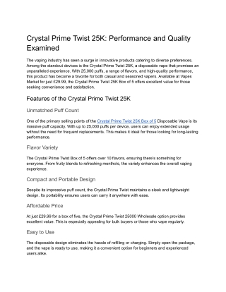 Crystal Prime Twist 25K (1)