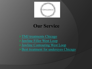 Effective TMJ Treatments in Chicago - Opulence Chicago LLC