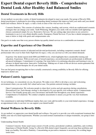 Dental Group of Beverly Hills