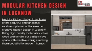 Modular Kitchen Design In Lucknow