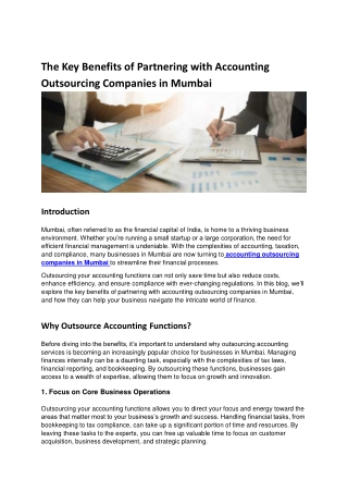 The-Key-Benefits-of-Partnering-with-Accounting-Outsourcing-Companies-in-Mumbai