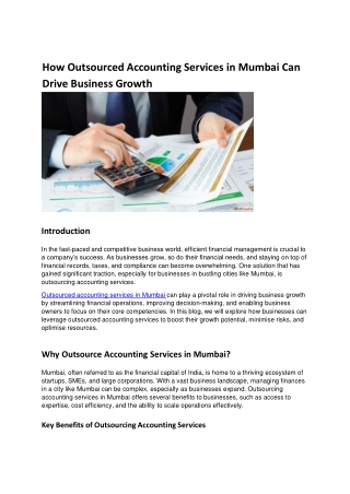 How-Outsourced-Accounting-Services-in-Mumbai-Can-Drive-Business-Growth