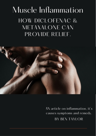 Muscle spasms and Inflammation. How Diclofenac & Metaxalone can provide relief.