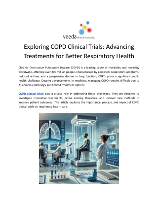 Copd Clinical Trials