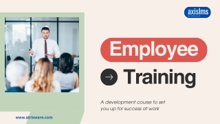 Employee Training Management Software - Atrixware