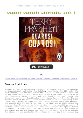 eBooks Guards! Guards! Discworld  Book 8