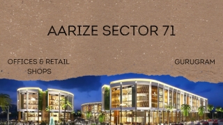 Aarize Sector 71 E-Brochure