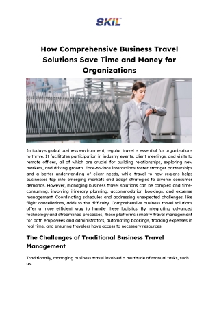 How Comprehensive Business Travel Solutions Save Time and Money for Organizations (1)