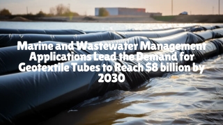 Demand for Geotextile Tubes to Reach $8 billion by 2030